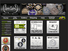 Tablet Screenshot of cobracoins.com